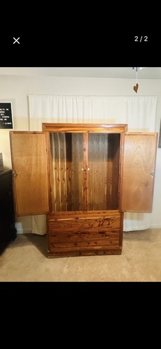 Large rustic antique solid red - large,